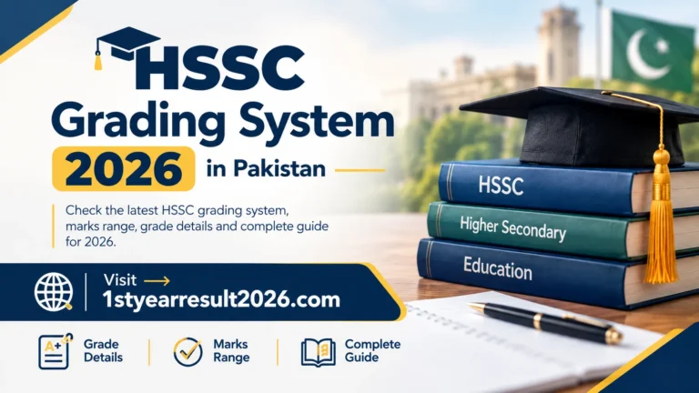HSSC Grading System 2026 in Pakistan